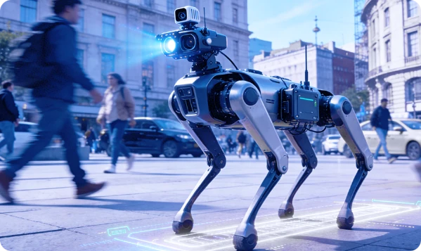 四足歩行ロボットのデータ収集・アノテーション